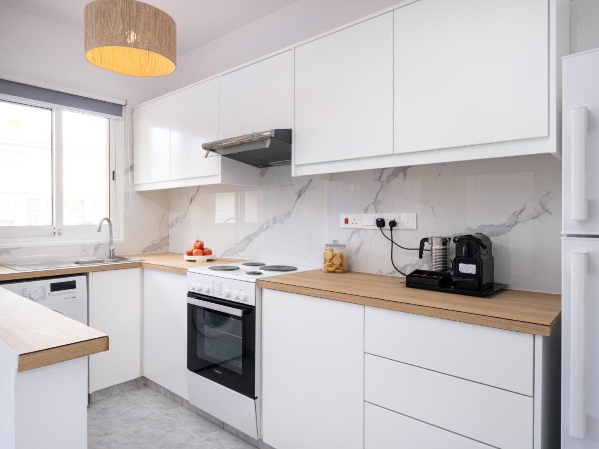 Вилла Nephele-Stylish 2Bd Townhouse In Kato Пафос Экстерьер фото