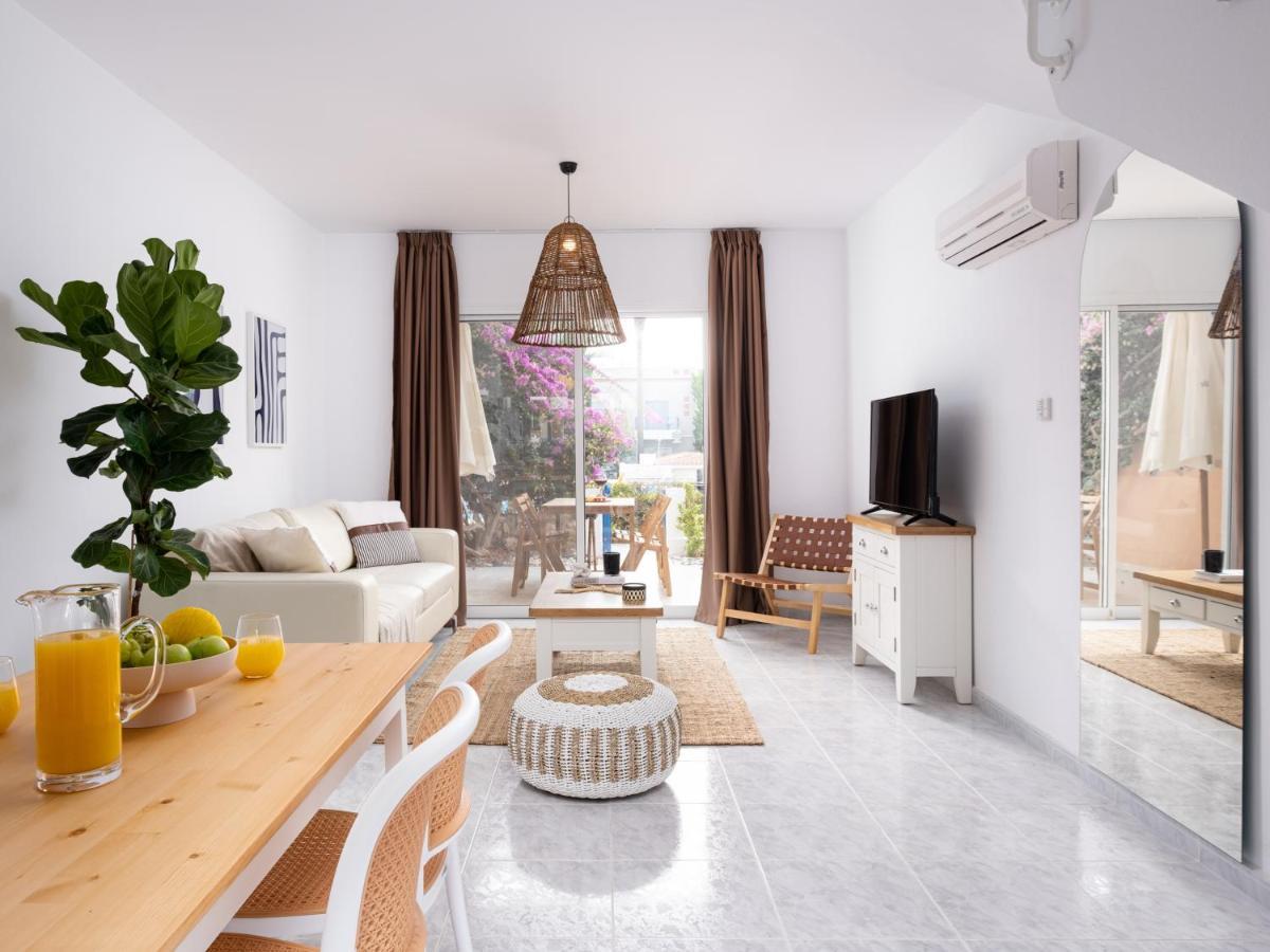 Вилла Nephele-Stylish 2Bd Townhouse In Kato Пафос Экстерьер фото
